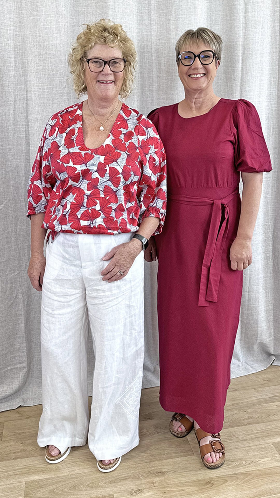 style items clothing on different bodies